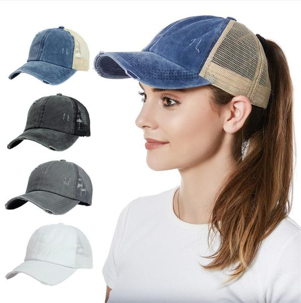 hip hop ponytail hat baseball cap washed cotton mesh sport snapback plain caps casual summer sun visor outdoor hats, Blue;gray
hip hop ponytail hat baseball cap washed cotton mesh sport snapback plain caps casual summer sun visor outdoor hats, Blue;gray