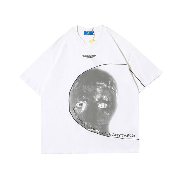 e-baihui 2021 the new dark decadence style stitching t-shirt, summer high street national tide round neck men's short sleeves 9608#ovdy, White;black
e-baihui 2021 the new dark decadence style stitching t-shirt, summer high street national tide round neck men's short sleeves 9608#ovdy, White;black