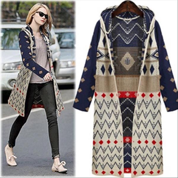 2020 autumn winter clothes sweater coat european and american female loose cardigan sweater long hooded, White;black
2020 autumn winter clothes sweater coat european and american female loose cardigan sweater long hooded, White;black