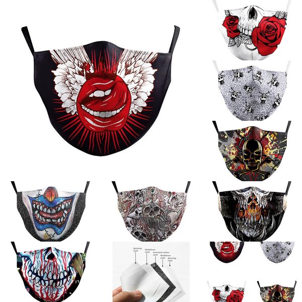 printed girl face mask aztec masks fabric protective pm 2.5 dust mouth cover wa llhy1