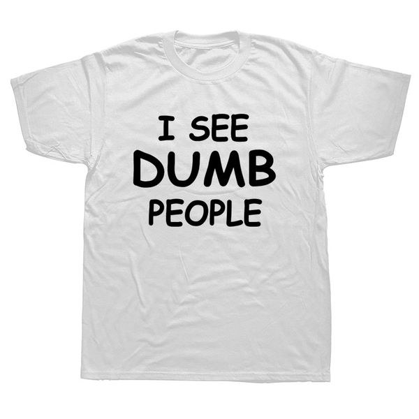 summer funny the it crowd i see dumb people t shirt cotton