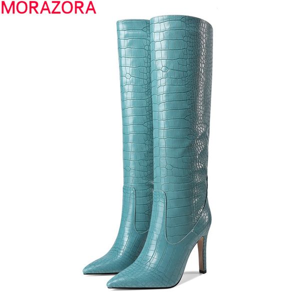 boots morazora 2021 big size 34-43 women extreme high heels pointed toe ladies shoes winter 5 colors knee, Black
boots morazora 2021 big size 34-43 women extreme high heels pointed toe ladies shoes winter 5 colors knee, Black