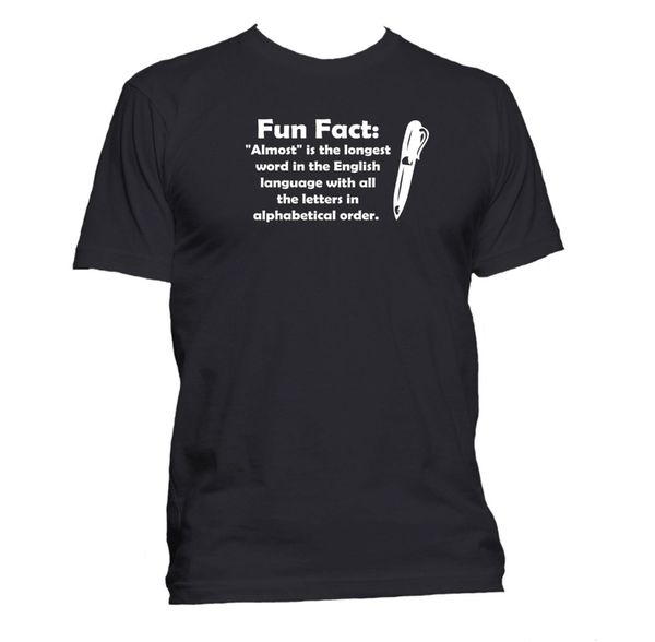 2020 fashion fun fact: almost. premium ringspun mens t-shirt. all colours and sizes tee shirt
2020 fashion fun fact: almost. premium ringspun mens t-shirt. all colours and sizes tee shirt
