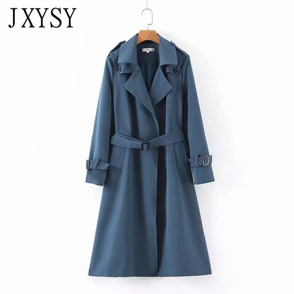 jxysy trench coat women 2020 autumn new fashion female slim mid-long windbreaker outerwear lady with belt women trench coat, Tan;black
jxysy trench coat women 2020 autumn new fashion female slim mid-long windbreaker outerwear lady with belt women trench coat, Tan;black