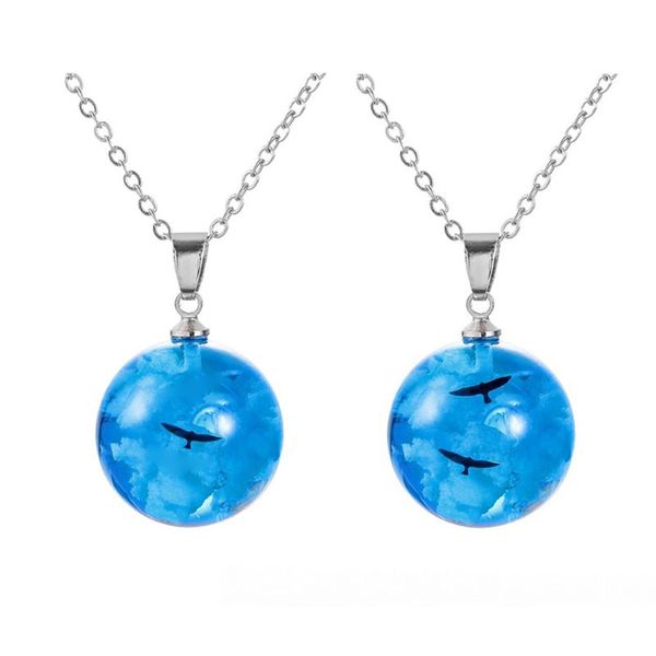 pendant necklaces white clouds blue sky eagle inside resin glass ball necklace jewelry x7xb, Silver
pendant necklaces white clouds blue sky eagle inside resin glass ball necklace jewelry x7xb, Silver