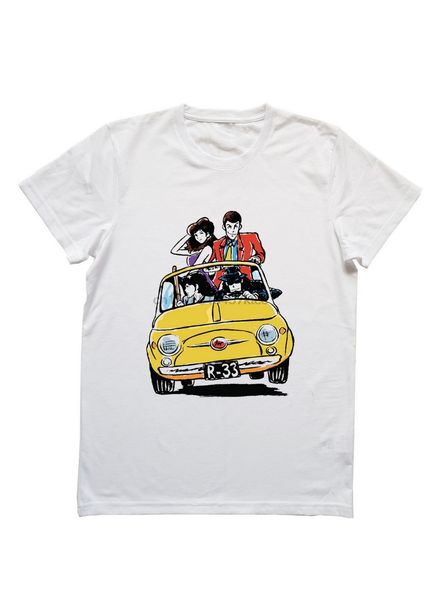 tee t shirt lupin-fujiko-brrr-jigen cartoon man woman child 500 t-shirt classic custom design