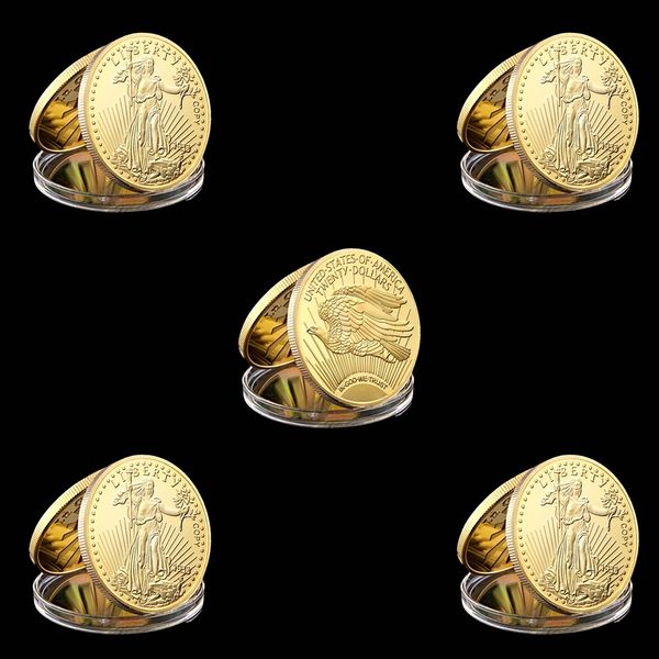 5pcs in god trust om 1933 real gold plated liberty craft souvenir coin 40mm in diameter american
5pcs in god trust om 1933 real gold plated liberty craft souvenir coin 40mm in diameter american