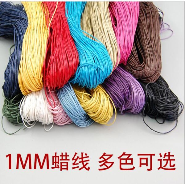 wholesale diy cord jewelry findings wax line 1mm solid color braided cord thread decorative twisted satin polyester twine string, Silver
wholesale diy cord jewelry findings wax line 1mm solid color braided cord thread decorative twisted satin polyester twine string, Silver