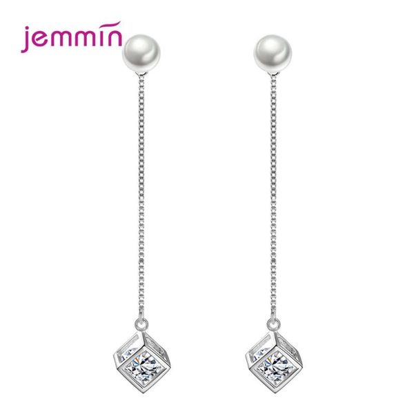 dangle & chandelier good quality vintage 925 sterling silver magic square cz rhinestone drop earrings long for party trendy jewelry
dangle & chandelier good quality vintage 925 sterling silver magic square cz rhinestone drop earrings long for party trendy jewelry