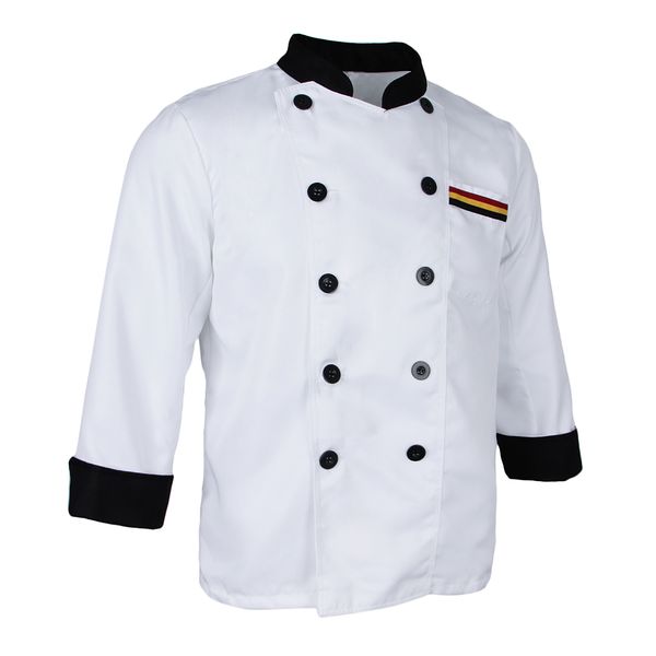 шеф-повар одежда мужская с длинным рукавом chef jacket пальто ресторан кук uniform, White;black
шеф-повар одежда мужская с длинным рукавом chef jacket пальто ресторан кук uniform, White;black