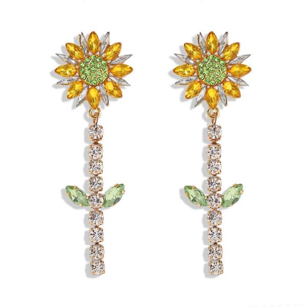 dangle & chandelier bohemia sunflower tassel earrings women shiny crystal flower drop earring m0xf, Silver
dangle & chandelier bohemia sunflower tassel earrings women shiny crystal flower drop earring m0xf, Silver