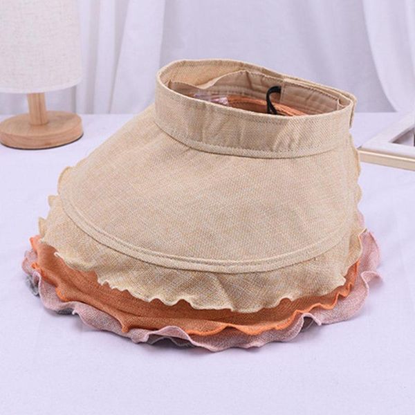 wide brim hats missky female women caps solid color large eaves breathable summer beach sun hat outdoor empty top, Blue;gray
wide brim hats missky female women caps solid color large eaves breathable summer beach sun hat outdoor empty top, Blue;gray