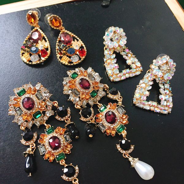 ztech fashion accessories handmade artificial gold color semi-precious crystal stone earrings for women jewelry, Silver
ztech fashion accessories handmade artificial gold color semi-precious crystal stone earrings for women jewelry, Silver