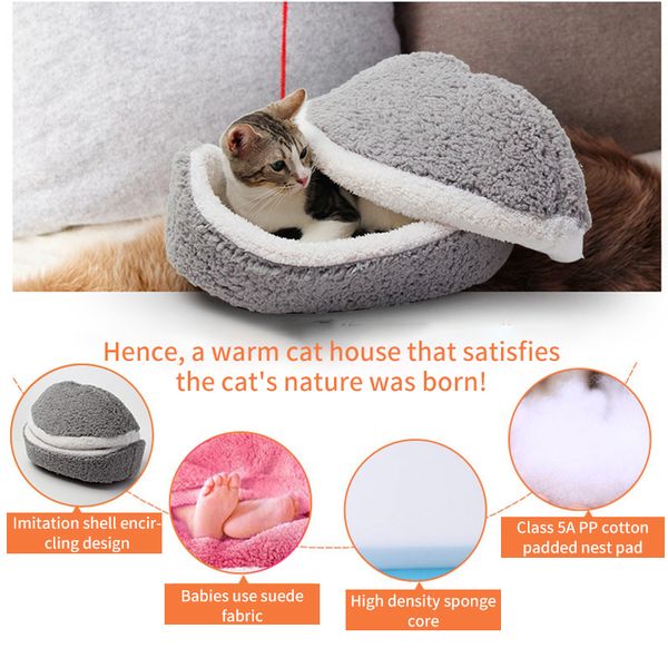 hamburger dog house short plush small pet bed removable cat sleeping bag sofas mat warm puppy kennel nest cushion pet products
hamburger dog house short plush small pet bed removable cat sleeping bag sofas mat warm puppy kennel nest cushion pet products