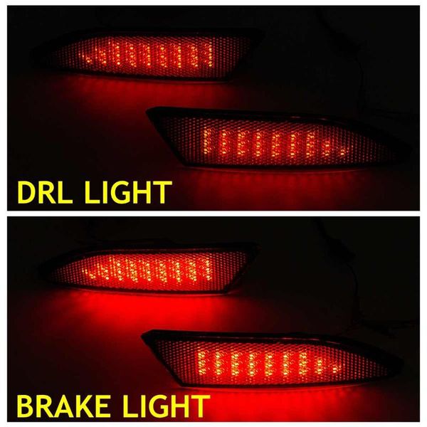 2x car rear reflector light for focus 3 3 2012 2013 2014 sedan hatchback car rear bumper brake and driviing warn lamp 
2x car rear reflector light for focus 3 3 2012 2013 2014 sedan hatchback car rear bumper brake and driviing warn lamp