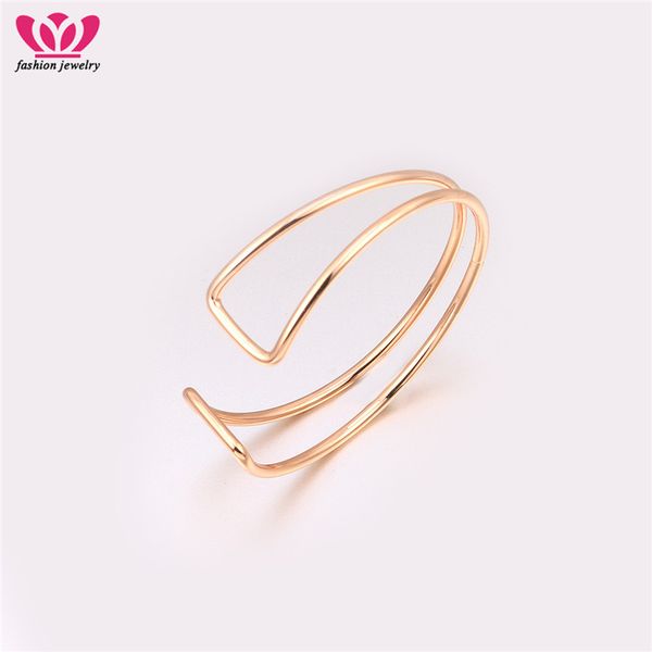 simple rose gold color bangles & bracelets double lines tiny bracelet for men and women gift christmas jewelry, Black
simple rose gold color bangles & bracelets double lines tiny bracelet for men and women gift christmas jewelry, Black