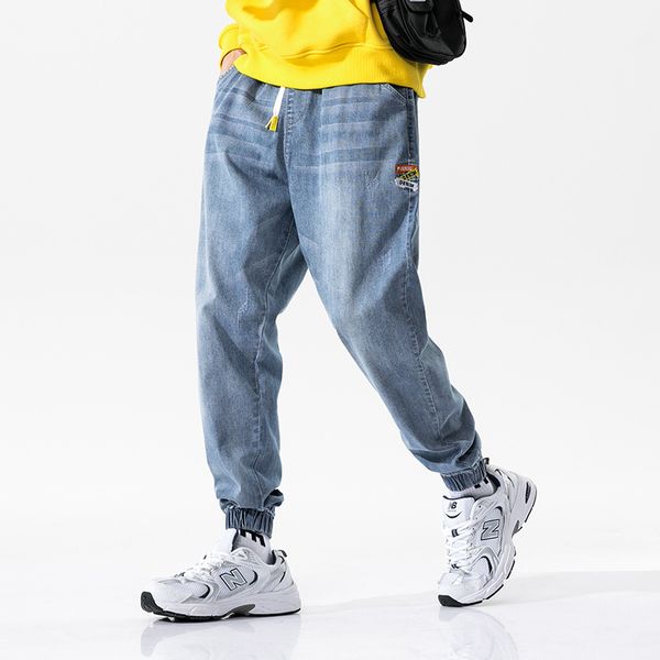 men's streetwear autumn fashion men jeans japanese vintage blue designer denim spliced harem trousers hip hop jeans men joggers
men's streetwear autumn fashion men jeans japanese vintage blue designer denim spliced harem trousers hip hop jeans men joggers