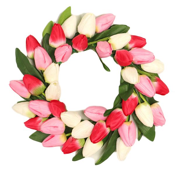 artificial tulip flower wreaths home front door window hanging garlanf for party event wedding decoration thanks giving decor
artificial tulip flower wreaths home front door window hanging garlanf for party event wedding decoration thanks giving decor