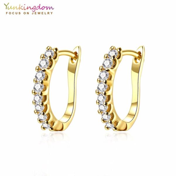 hoop & huggie yunkingdom classic circle earrings for women clear crystal zirconia earring 2021 fashion, Golden;silver
hoop & huggie yunkingdom classic circle earrings for women clear crystal zirconia earring 2021 fashion, Golden;silver