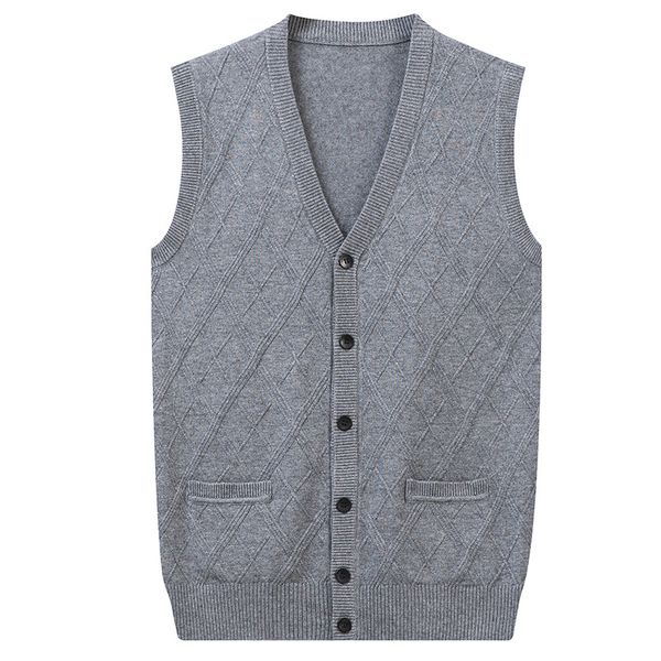 men's v-neck cardigan mens solid sleeveless sweaters cardigans wool knitted single breasted men cashmere warm vest cardigan, Black;white 
men's v-neck cardigan mens solid sleeveless sweaters cardigans wool knitted single breasted men cashmere warm vest cardigan, Black;white