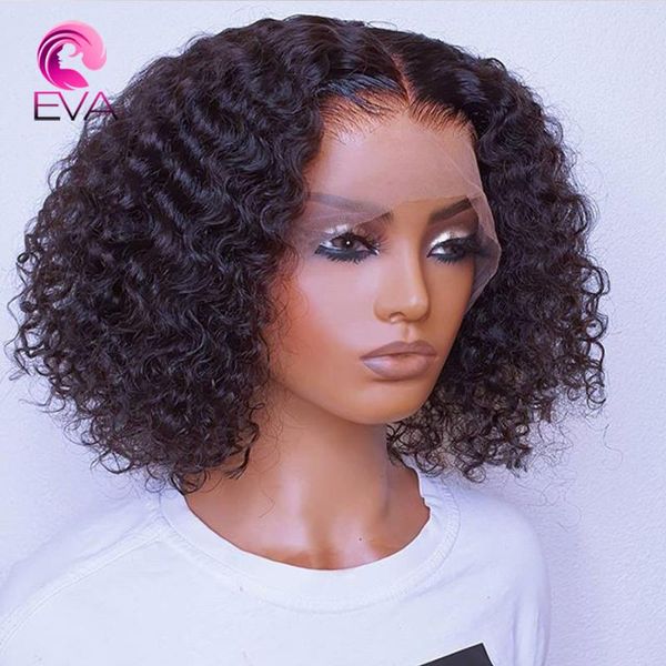 eva hair short human hair bob wigs curly lace front wigs pre plucked bleached knots brazilian remy for black women, Black;brown
eva hair short human hair bob wigs curly lace front wigs pre plucked bleached knots brazilian remy for black women, Black;brown