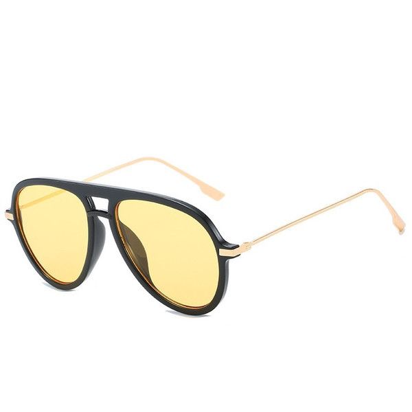 2020 men sunglasses oversized women shades metal frame quality brand design pilot male sun glasses driving uv400 eyewear, White;black 
2020 men sunglasses oversized women shades metal frame quality brand design pilot male sun glasses driving uv400 eyewear, White;black