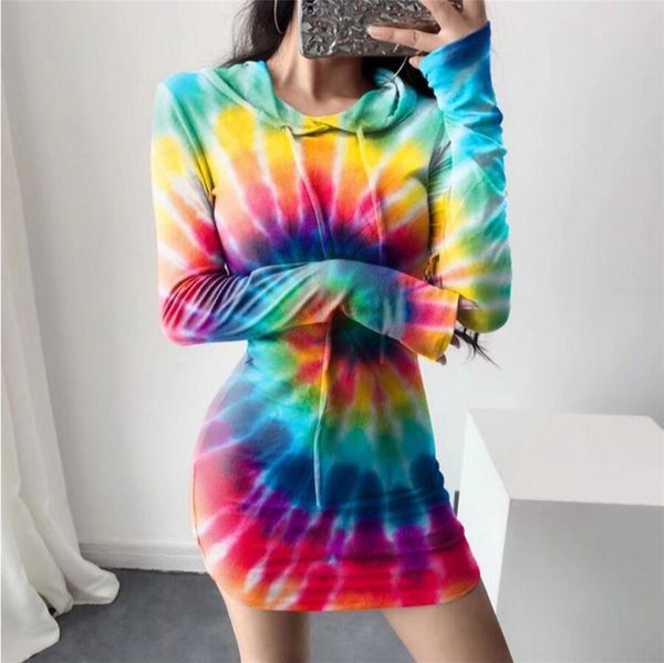 tie dye женщины платья конструктора тонкий o шеи с длинным рукавом с капюшоном платье моды мини платье красочные тощий, Black;gray
tie dye женщины платья конструктора тонкий o шеи с длинным рукавом с капюшоном платье моды мини платье красочные тощий, Black;gray