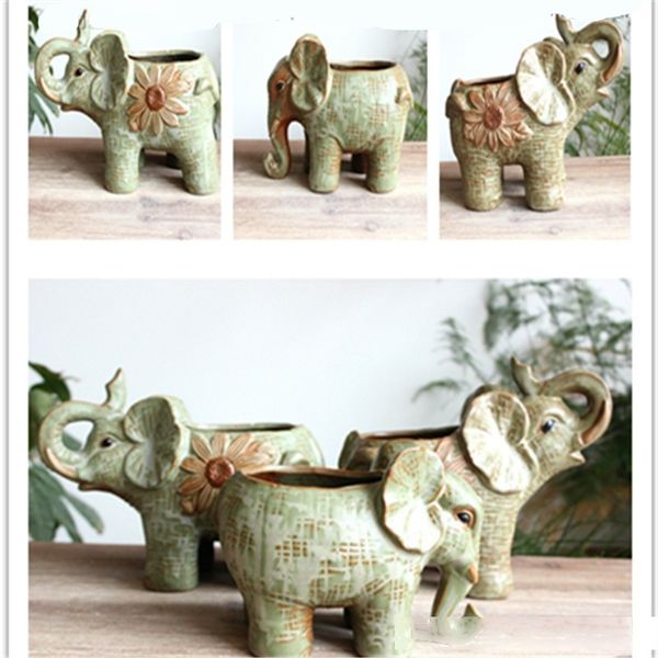 new elephant ceramic animal flower pot exquisite retro succulent plants potted plant home deskdecor 15 5fm ww
new elephant ceramic animal flower pot exquisite retro succulent plants potted plant home deskdecor 15 5fm ww