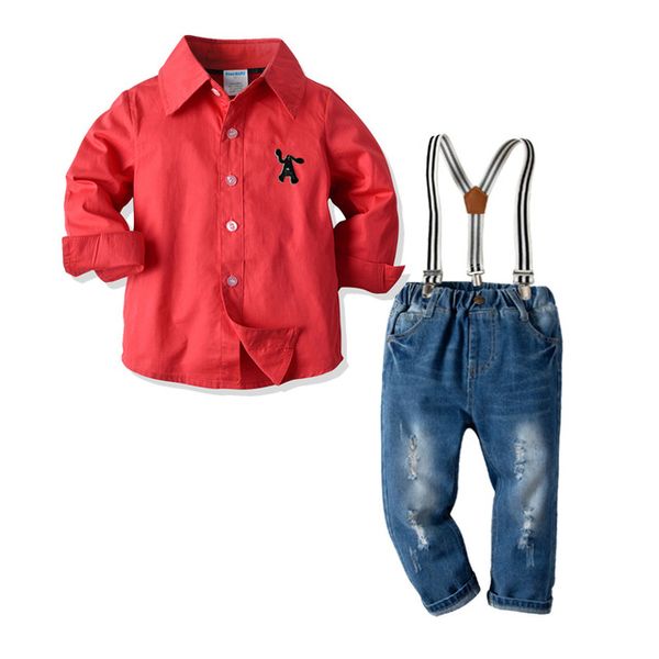 Children's Clothing Sets For Spring Kids Boy Suit With Long Sleeves Plaid Shirts + jeans Trousers 3pcs kids Suit Free shipping
Children's Clothing Sets For Spring Kids Boy Suit With Long Sleeves Plaid Shirts + jeans Trousers 3pcs kids Suit Free shipping