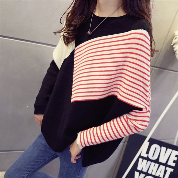 the 2020 women's short sweater autumn wear the new blouses over korean loose pre-fall sweater warm style woman sweaters, White;black
the 2020 women's short sweater autumn wear the new blouses over korean loose pre-fall sweater warm style woman sweaters, White;black