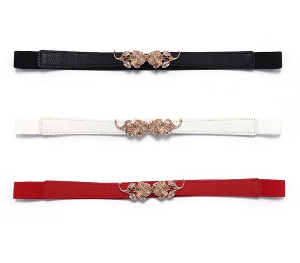 high elasticity fabric belts for women dresses gold rose metal buckle belts female women fashion 2020 elastic, Black;brown
high elasticity fabric belts for women dresses gold rose metal buckle belts female women fashion 2020 elastic, Black;brown