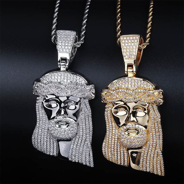 rillz new ice out jesus corolla pendant hip hop jewelry fashion cz stone necklace cubic zircon link for man women gift mx200810, Silver
rillz new ice out jesus corolla pendant hip hop jewelry fashion cz stone necklace cubic zircon link for man women gift mx200810, Silver