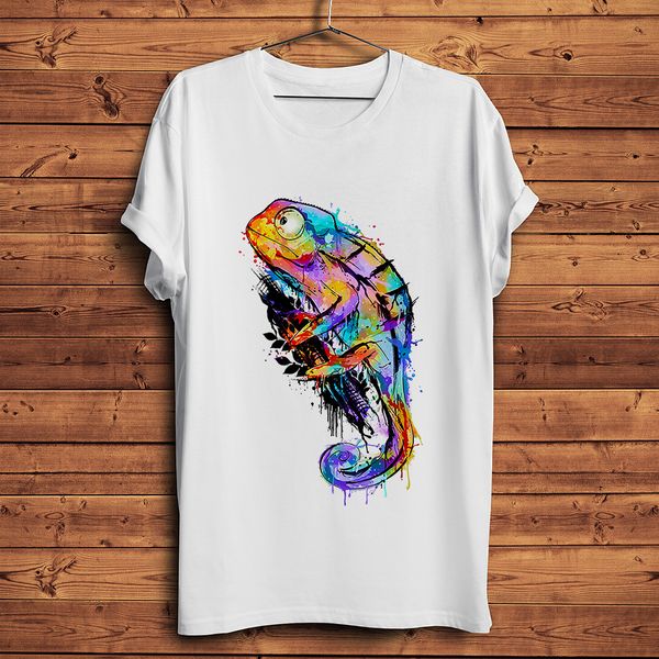 watercolor chameleon funny t shirt men new white casual short sleeve tshirt homme streetwear t-shirt
watercolor chameleon funny t shirt men new white casual short sleeve tshirt homme streetwear t-shirt