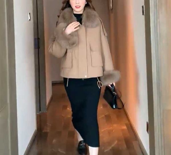 winter new style korean version of wool collar coffee color short padded jacket women's thick warm jacket fashion, Black
winter new style korean version of wool collar coffee color short padded jacket women's thick warm jacket fashion, Black