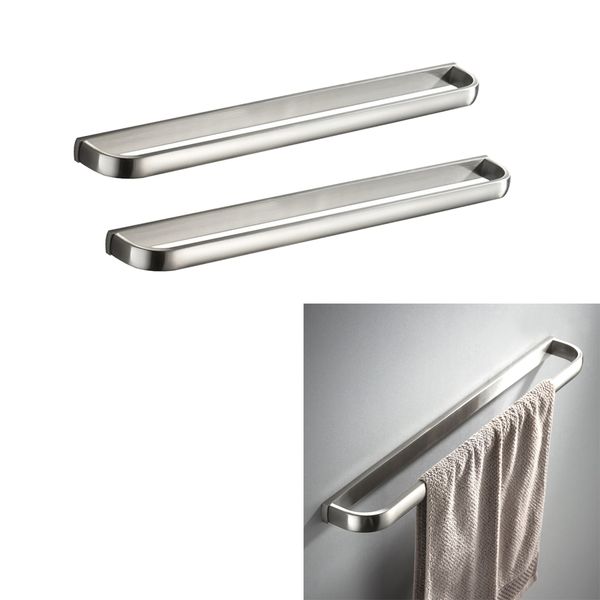 2pcs wall mount brushed nickel brass hand towel rail holder single 570mm shower bar rack l
2pcs wall mount brushed nickel brass hand towel rail holder single 570mm shower bar rack l