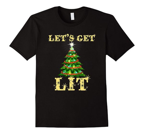 new 2019 cotton let's get lit funny christmas drinking t-shirt short-sleeve t-shirt
new 2019 cotton let's get lit funny christmas drinking t-shirt short-sleeve t-shirt