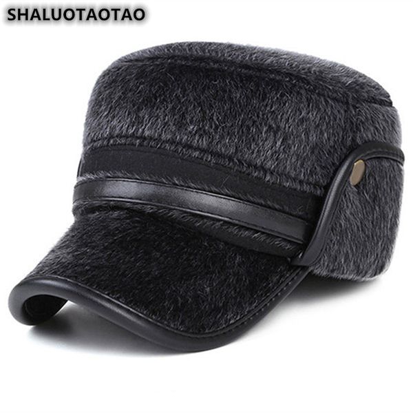 wide brim hats shaluotaotao adjustable size thicken thermal for men winter fashion warm earmuffs flat cap leisure sports dad hat, Blue;gray
wide brim hats shaluotaotao adjustable size thicken thermal for men winter fashion warm earmuffs flat cap leisure sports dad hat, Blue;gray