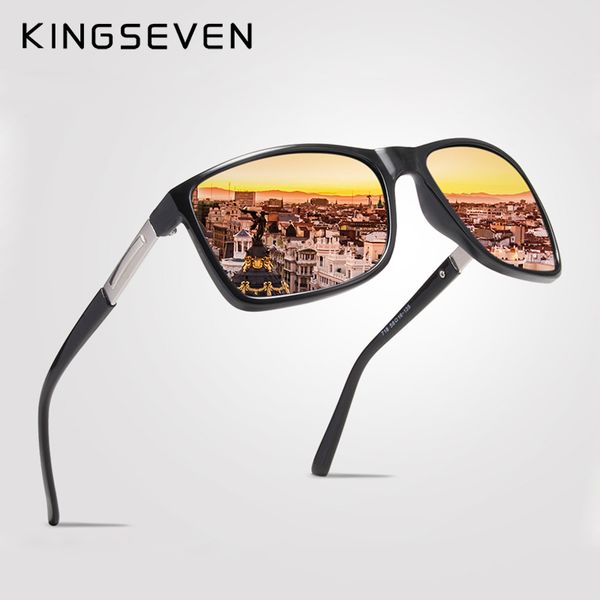 kingseven polarized sunglasses men's driving shades male sun glasses for men original 2020 designer oculos, White;black
kingseven polarized sunglasses men's driving shades male sun glasses for men original 2020 designer oculos, White;black