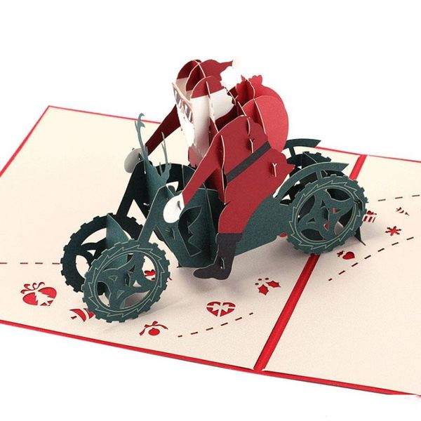 new 3d pop up merry chirstmas greeting card christmas santa claus motorcycle gift card ing
new 3d pop up merry chirstmas greeting card christmas santa claus motorcycle gift card ing