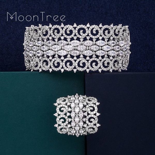 moontree luxury big чувствительная 3 tone mixed цирконий copper geometry венчания партии saudi arabic дубай браслет кольцо установить, Silver
moontree luxury big чувствительная 3 tone mixed цирконий copper geometry венчания партии saudi arabic дубай браслет кольцо установить, Silver