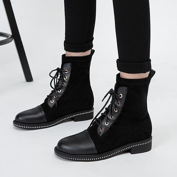 blxqpyt мода 2020 голеностопного осень зима boots женщины квадратный каблук повседневная зашнуровать клинья высокой quaitly обувь zapatos де, Black
blxqpyt мода 2020 голеностопного осень зима boots женщины квадратный каблук повседневная зашнуровать клинья высокой quaitly обувь zapatos де, Black