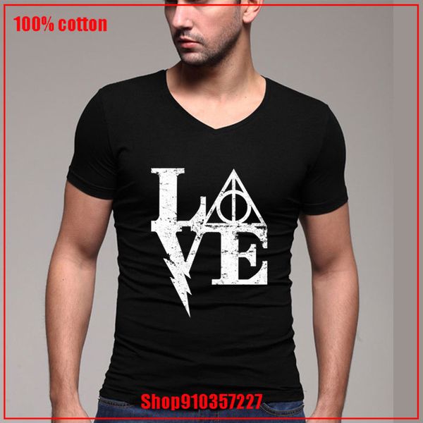 гарри поттер любви streetwear casual v-образным вырезом футболка мужчины мягкая хлопковая футболка мужская одежда лето коротким рукавом футб
гарри поттер любви streetwear casual v-образным вырезом футболка мужчины мягкая хлопковая футболка мужская одежда лето коротким рукавом футб
