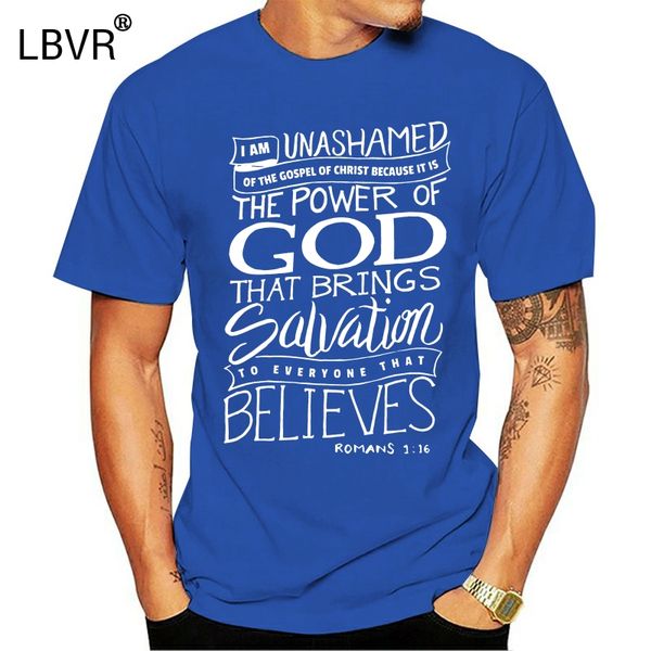 phiking new design cotton male tee shirt designing i am unashamed of the gospel - bible verse christian t shirt
phiking new design cotton male tee shirt designing i am unashamed of the gospel - bible verse christian t shirt