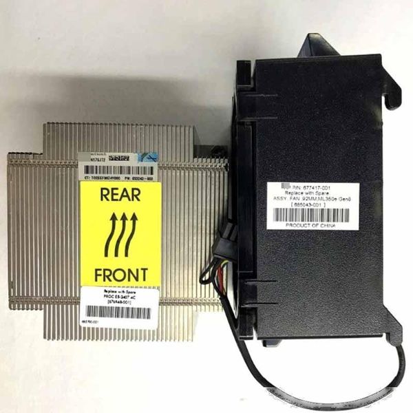 for ml350e g8 radiator fan 677426-001 687456-001 677417-001 cooling fan processor cooler heatsink
for ml350e g8 radiator fan 677426-001 687456-001 677417-001 cooling fan processor cooler heatsink