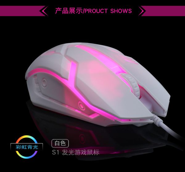 limei s 1 luminous mouse usb wired mouse notebook deskoffice home game luminous gaming for computer
limei s 1 luminous mouse usb wired mouse notebook deskoffice home game luminous gaming for computer