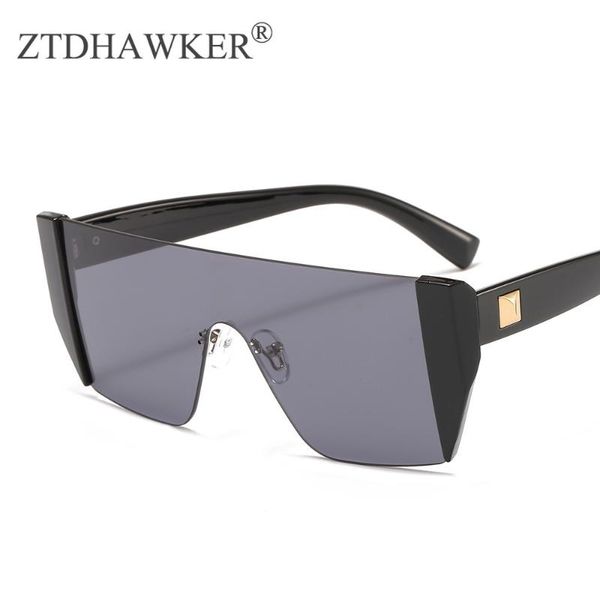 fashion pc siamese women's sunglasses integrated goggles fashion uv400 big frame glasses, White;black
fashion pc siamese women's sunglasses integrated goggles fashion uv400 big frame glasses, White;black