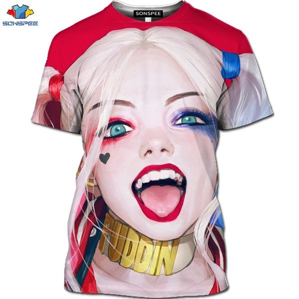 cartoon harley quinn movie suicide squad female clown animal 3d print shirts horror oversized plus size men clothing
cartoon harley quinn movie suicide squad female clown animal 3d print shirts horror oversized plus size men clothing