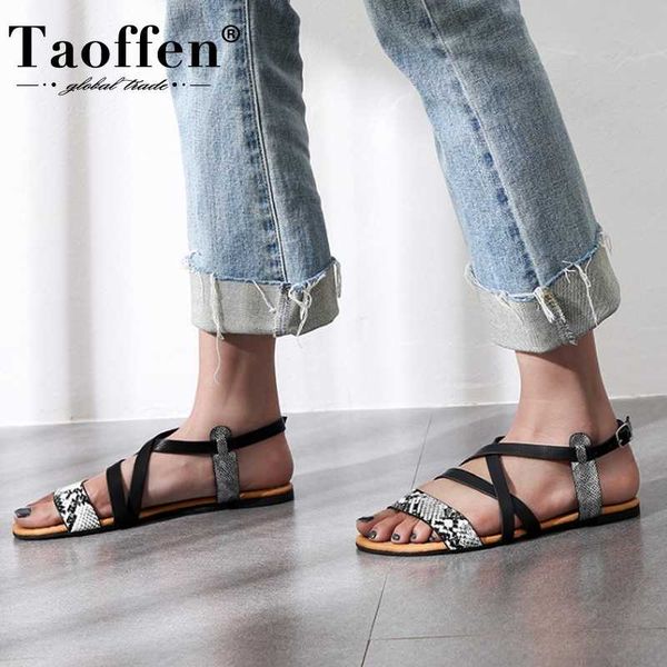 taoffen plus size 36-50 women sandals shoes fashion serpentine print low heels shoes women stylish metal buckle lady footwear, Black
taoffen plus size 36-50 women sandals shoes fashion serpentine print low heels shoes women stylish metal buckle lady footwear, Black