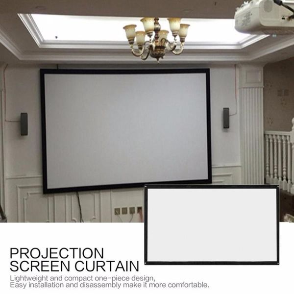 projection screens 16:9 portable foldable projector screen wall mounted home cinema theater 3d hd canvas
projection screens 16:9 portable foldable projector screen wall mounted home cinema theater 3d hd canvas