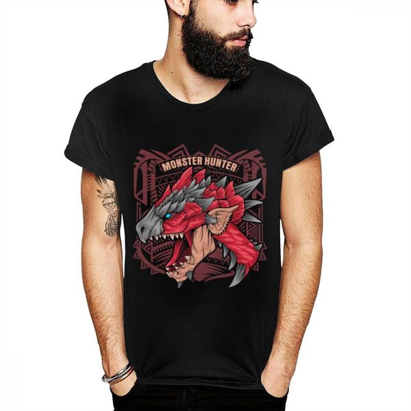 monster hunter rathalos mhw t shirt popular streetwear rathalos mhw t shirt man stylish round collar short sleeve